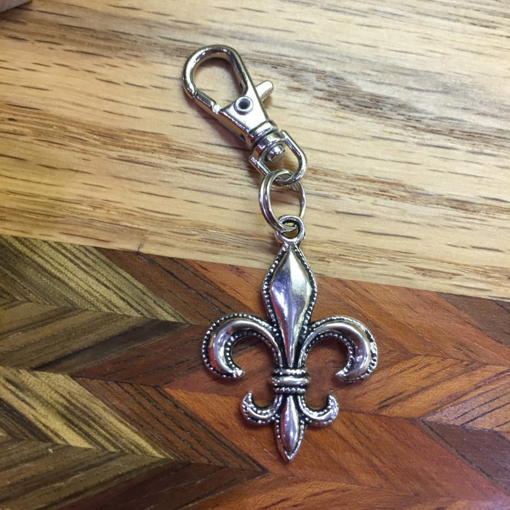 Silver Colored Saint Clip (Key Clip) 3 PACK